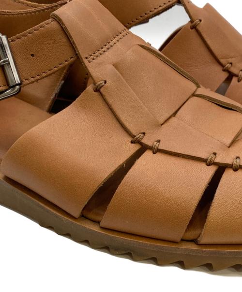 PARABOOT（パラブーツ）PARABOOT (パラブーツ) PACIFIC （パシフィック）グルカサンダル ブラウン（コニャック） サイズ:41の古着・服飾アイテム