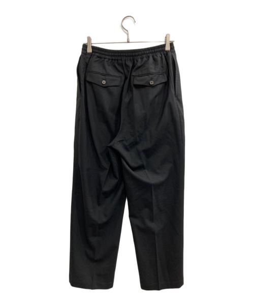 MARKAWARE（マーカウェア）MARKAWARE (マーカウェア) CLASSIC FIT EASY PANTS SUPER120s WOOL TROPICAL ブラック サイズ:2の古着・服飾アイテム