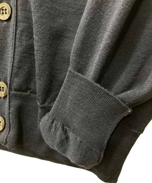 JOHN SMEDLEY（ジョンスメドレー）JOHN SMEDLEY (ジョンスメドレー) ウールカーディガン ネイビー サイズ:Sの古着・服飾アイテム