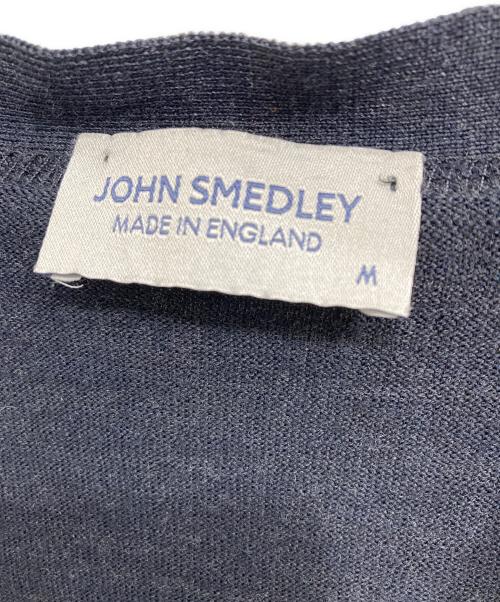 JOHN SMEDLEY（ジョンスメドレー）JOHN SMEDLEY (ジョンスメドレー) メリノウールカーディガン チャコールグレー サイズ:Mの古着・服飾アイテム