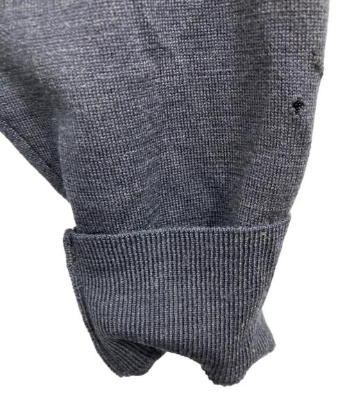 JOHN SMEDLEY（ジョンスメドレー）JOHN SMEDLEY (ジョンスメドレー) メリノウールカーディガン チャコールグレー サイズ:Mの古着・服飾アイテム
