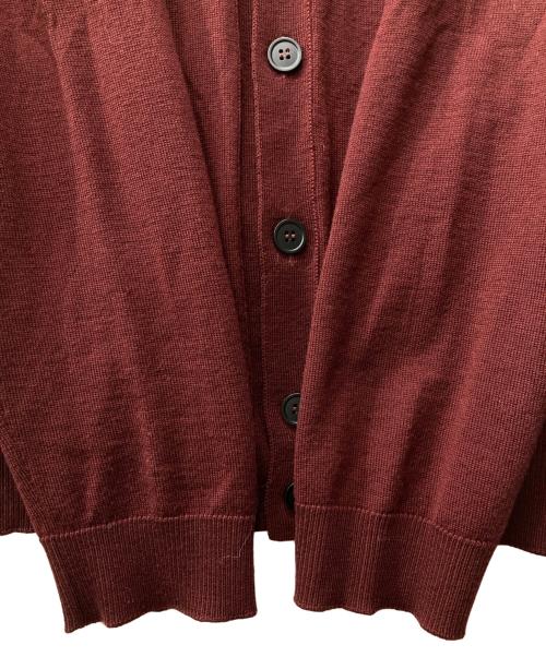 MARNI（マルニ）MARNI (マルニ) ウールカーディガン レッド サイズ:50の古着・服飾アイテム