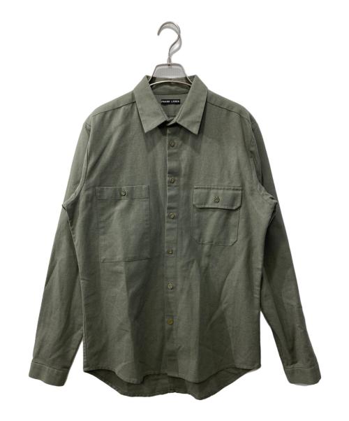 FRANK LEDER（フランクリーダー）FRANK LEDER (フランクリーダー) コットンシャツ グリーン サイズ:Sの古着・服飾アイテム