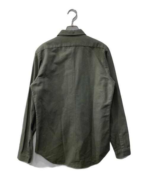 FRANK LEDER（フランクリーダー）FRANK LEDER (フランクリーダー) コットンシャツ グリーン サイズ:Sの古着・服飾アイテム