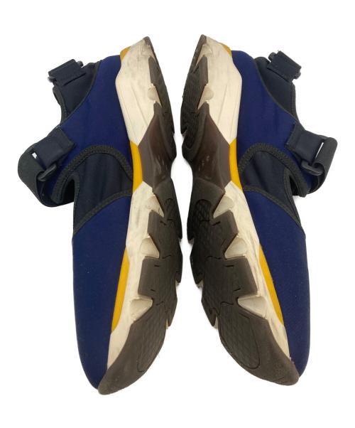 MARNI（マルニ）MARNI (マルニ) ネオプレンベルクロスニーカー ネイビー サイズ:43の古着・服飾アイテム