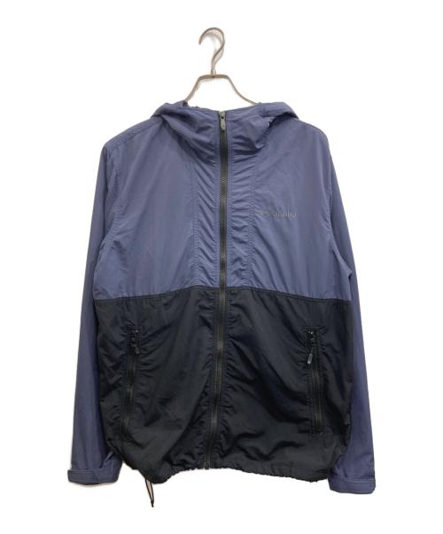 Columbia（コロンビア）Columbia (コロンビア) ヘイゼンジャケット /Hazen Jacket ブルー×ブラック サイズ:Lの古着・服飾アイテム
