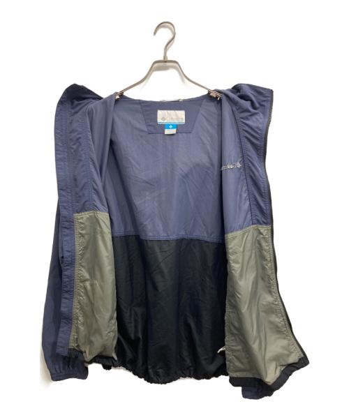 Columbia（コロンビア）Columbia (コロンビア) ヘイゼンジャケット /Hazen Jacket ブルー×ブラック サイズ:Lの古着・服飾アイテム