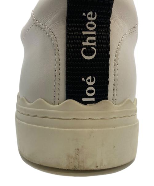 Chloe（クロエ）Chloe (クロエ) LAUREN Low cut sneake/ローカットスニーカー ホワイト サイズ:37の古着・服飾アイテム