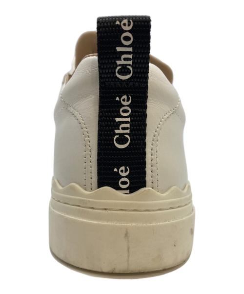 Chloe（クロエ）Chloe (クロエ) LAUREN Low cut sneake/ローカットスニーカー ホワイト サイズ:37の古着・服飾アイテム