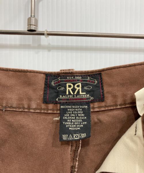 RRL（ダブルアールエル）RRL (ダブルアールエル) コットンショーツ ブラウン サイズ:W29の古着・服飾アイテム