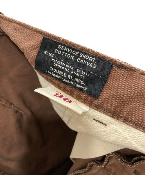 RRL（ダブルアールエル）RRL (ダブルアールエル) コットンショーツ ブラウン サイズ:W29の古着・服飾アイテム