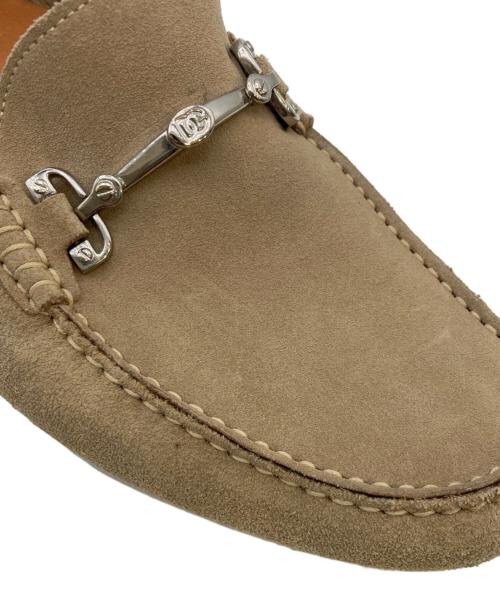 DOLCE & GABBANA（ドルチェ＆ガッバーナ）DOLCE & GABBANA (ドルチェ＆ガッバーナ) ドライビングシューズ ベージュ サイズ:7　1/2の古着・服飾アイテム