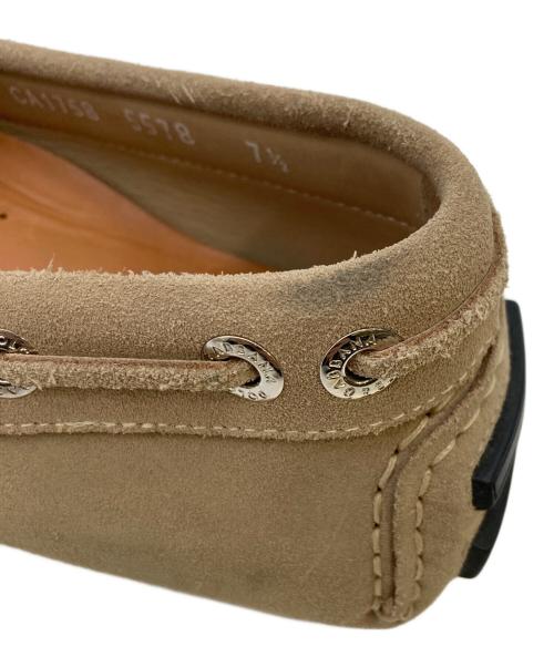 DOLCE & GABBANA（ドルチェ＆ガッバーナ）DOLCE & GABBANA (ドルチェ＆ガッバーナ) ドライビングシューズ ベージュ サイズ:7　1/2の古着・服飾アイテム