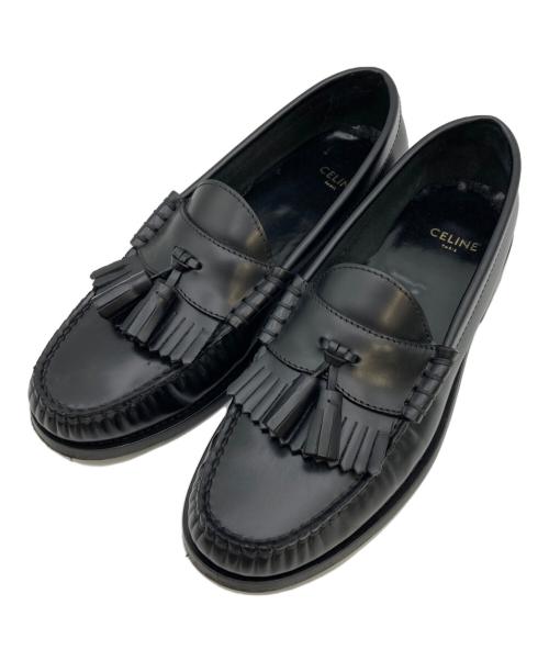 CELINE（セリーヌ）CELINE (セリーヌ) タッセルローファー ブラック サイズ:35の古着・服飾アイテム