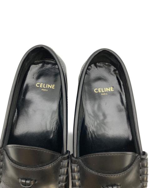 CELINE（セリーヌ）CELINE (セリーヌ) タッセルローファー ブラック サイズ:35の古着・服飾アイテム