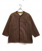 TUITACIツイタチ）の古着「総柄シャツ」｜ブラック