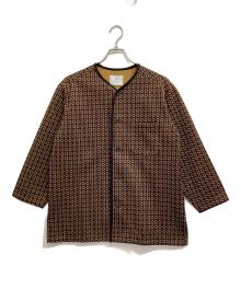 TUITACI（ツイタチ）の古着「総柄シャツ」｜ブラック