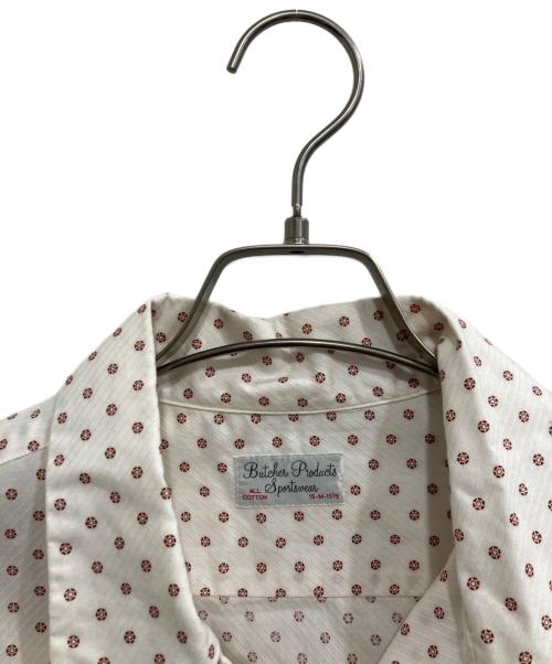 BUTCHER PRODUCTS（ブッチャープロダクツ）BUTCHER PRODUCTS (ブッチャープロダクツ) 半袖シャツ ホワイト サイズ:Mの古着・服飾アイテム