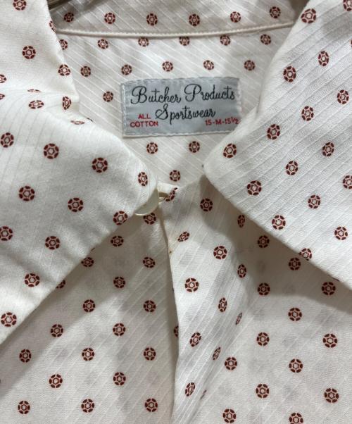 BUTCHER PRODUCTS（ブッチャープロダクツ）BUTCHER PRODUCTS (ブッチャープロダクツ) 半袖シャツ ホワイト サイズ:Mの古着・服飾アイテム