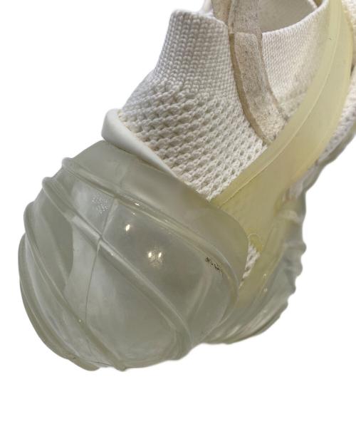 grounds（グラウンズ）grounds (グラウンズ) OYSTER TWIST  スニーカー ホワイト サイズ:25.5cm/US8.5/UK6/EUR40の古着・服飾アイテム