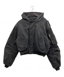 entire studios（エンタイアスタジオ）の古着「W2 BOMBER JACKET/W2 ボンバージャケット」｜ブラック