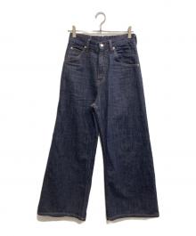 GOD ONLY KNOWS（ゴッドオンリーノウズ）の古着「ワイドデニムパンツ/DENIM PANTS」｜インディゴ