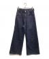 GOD ONLY KNOWS（ゴッドオンリーノウズ）の古着「ワイドデニムパンツ/DENIM PANTS」｜インディゴ