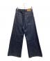 GOD ONLY KNOWS (ゴッドオンリーノウズ) ワイドデニムパンツ/DENIM PANTS インディゴ サイズ:Ｓ：16000円