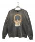 SAINT MICHAEL（セントマイケル）の古着「CRW SWT / FACE / BLACK    クルーネックスウェット フェイス」｜ブラック