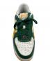 中古・古着 A BATHING APE (アベイシングエイプ) Bape Sta OS #2 M2 Green ホワイト×グリーン サイズ:27cm/US9：17000円
