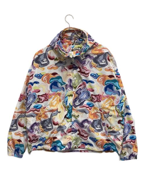 A BATHING APE（アベイシングエイプ）A BATHING APE (アベイシングエイプ) アートカモ フーデッドジャケット/Art Camo Hooded Jacket マルチカラー サイズ:Mの古着・服飾アイテム