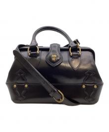 ANNA SUI（アナスイ）の古着「ドクターズバッグ/2WAYバッグ」｜ブラック