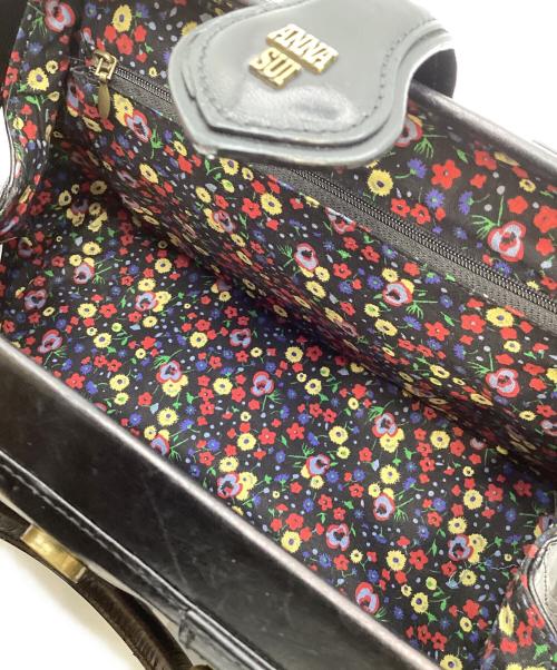 ANNA SUI（アナスイ）ANNA SUI (アナスイ) ドクターズバッグ/2WAYバッグ ブラックの古着・服飾アイテム