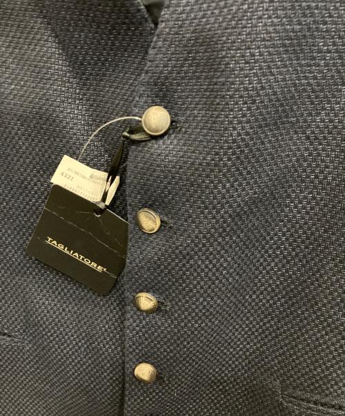 TAGLIATORE（タリアトーレ）TAGLIATORE (タリアトーレ) BRIAN/F ジレ ネイビー サイズ:48/9Rの古着・服飾アイテム