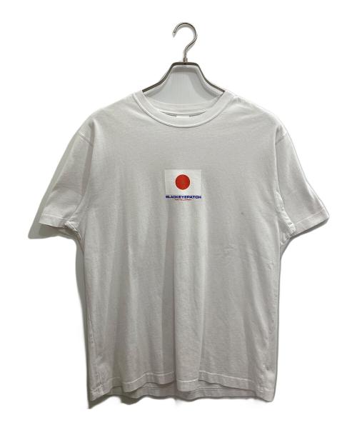 BlackEyePatch（ブラックアイパッチ）BlackEyePatch (ブラックアイパッチ) JAPAN FLAG Tシャツ ホワイト サイズ:Lの古着・服飾アイテム
