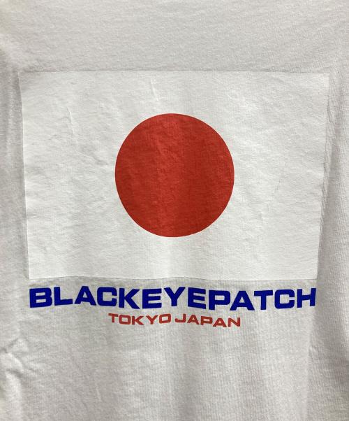 BlackEyePatch（ブラックアイパッチ）BlackEyePatch (ブラックアイパッチ) JAPAN FLAG Tシャツ ホワイト サイズ:Lの古着・服飾アイテム