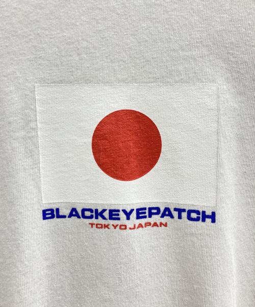 BlackEyePatch（ブラックアイパッチ）BlackEyePatch (ブラックアイパッチ) JAPAN FLAG Tシャツ ホワイト サイズ:Lの古着・服飾アイテム