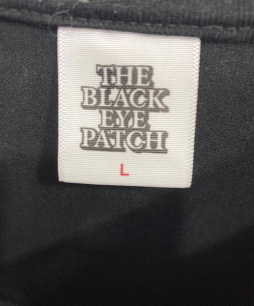 THE BLACK EYE PATCH（ブラックアイパッチ）THE BLACK EYE PATCH (ブラックアイパッチ) ロゴプリントプリントTシャツ ブラック サイズ:Lの古着・服飾アイテム