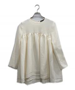 中古・古着通販】YOKO CHAN (ヨーコチャン) パフスリーブフリルトリム