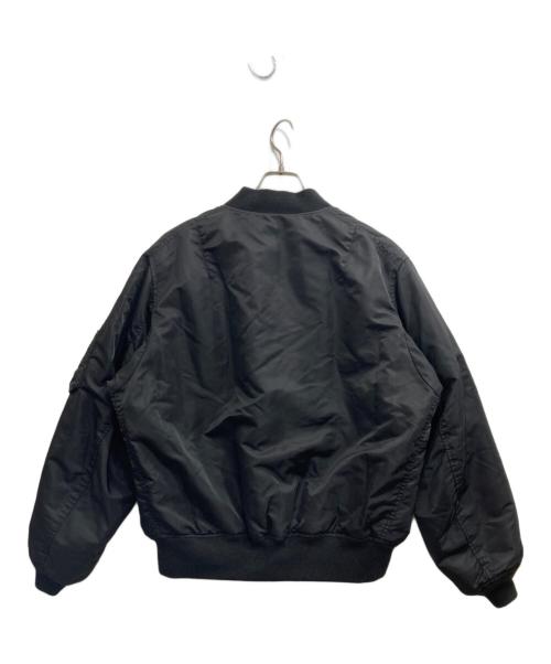 BEAMS（ビームス）BEAMS (ビームス) リラックスフィット THERMOLITE(R) MA-1 ブラック サイズ:Mの古着・服飾アイテム