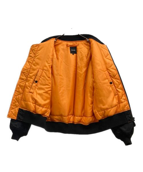 BEAMS（ビームス）BEAMS (ビームス) リラックスフィット THERMOLITE(R) MA-1 ブラック サイズ:Mの古着・服飾アイテム