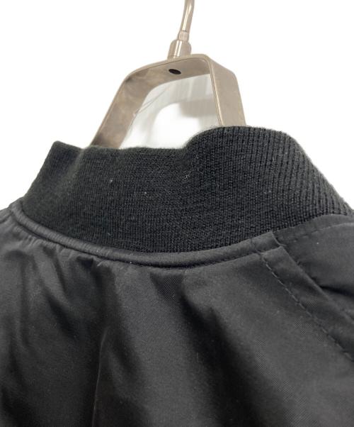 BEAMS（ビームス）BEAMS (ビームス) リラックスフィット THERMOLITE(R) MA-1 ブラック サイズ:Mの古着・服飾アイテム