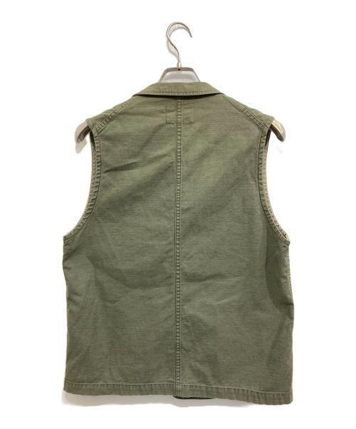Porter Classic（ポータークラシック）Porter Classic (ポータークラシック) HAND WORK TAILORED VEST カーキ サイズ:Ｍの古着・服飾アイテム