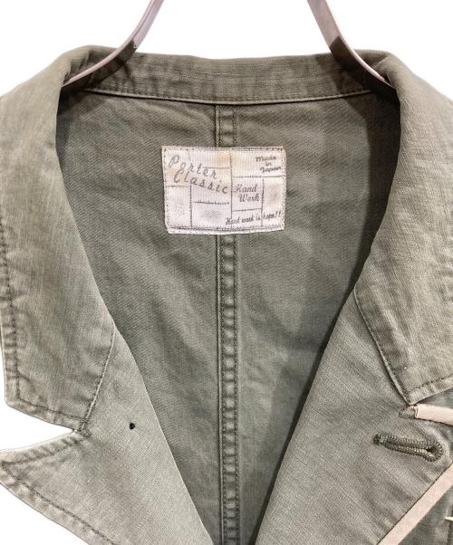 Porter Classic（ポータークラシック）Porter Classic (ポータークラシック) HAND WORK TAILORED VEST カーキ サイズ:Ｍの古着・服飾アイテム