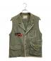 Porter Classic（ポータークラシック）の古着「HAND WORK TAILORED VEST」｜カーキ