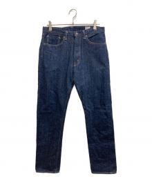 orSlow（オアスロウ）の古着「107 IVY FIT SELVEDGE DENIM/アイビーフィットセルビッチワンウォッシュ デニムパンツ」｜インディゴ