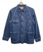 orSlowオアスロウ）の古着「DENIM COVER ALL/50's デニムカバーオール」｜インディゴ
