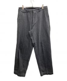 nanamica（ナナミカ）の古着「Wide Denim Pants」｜グレー
