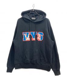 Hysteric Glamour（ヒステリックグラマー）の古着「HYS VARSITY パーカー」｜ブラック