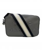 MARC JACOBSマークジェイコブス）の古着「ショルダーバッグ/ FLASH LEATHER CROSS BODY」｜グレー